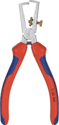 Obrázok produktu pre KNIPEX 11 05 160 - Schutzisolierung - 157 g - Blau - Rot