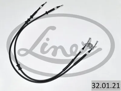Produktbild von LINEX Handbremsseil Bremsseil 32.01.21 Hinten für OPEL Astra G CC (T98) 1253/1062/1253/1062mm