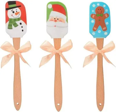 Image de Spatule en silicone résistante à la chaleur pour Noël