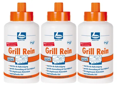 Produktbild von Dr. Becher Grill Rein für Grills, Fritteusen, Backofen 1L (3er Pack)