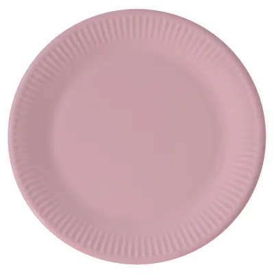 Immagine prodotto di Compostabile 8 piatti di carta rosa 23cm