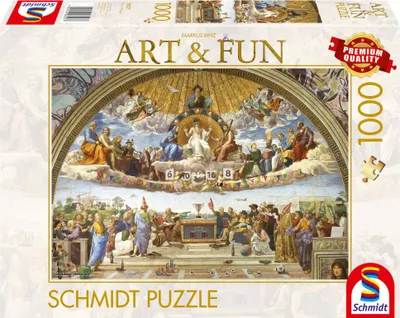 Zdjęcie produktu dla Puzzle 1000 PQ Dysputa o Najświętszym Sakramencie 2024 Markus Binz 112725