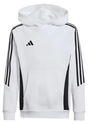 Produktbild von Adidas - "Tiro 24" Kapuzenpullover für Kinder PP4109 (164) (Weiß)
