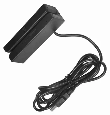 Zdjęcie produktu dla Czytnik kart z paskiem magnetycznym MSR580 USB, 3 ścieżki, Mini Mag HiCo Swiper