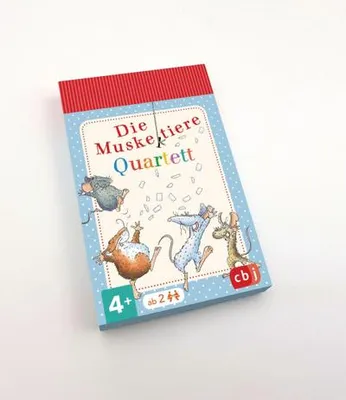 Produktbild von Die Muskeltiere Kartenspiel für Kinder ab 4 Jahren, 32 Karten, ab 2 Spieler