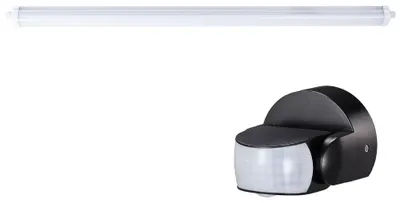 Produktbild von LED Wannenleuchte, Kaltweiß, IP65, Bewegungsmelder, L 150 cm