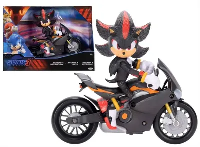 Zdjęcie produktu dla Sonic the Hedgehog 3 Shadow & Motorcycle, 3 lat(a), Wielobarwny, Spandex
