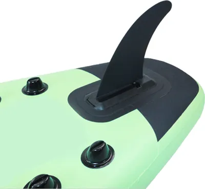 Produktbild von 9-Zoll-Kajak-Tracking-Flosse, abnehmbare Slide-In-Mittelflosse, Surfbrettflosse fuer Kajak, Kanu, Boot, Beiboot und fuer Longboard, Surfbrett, Paddelbrett