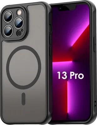 Produktbild von Handyhülle für Apple iPhone 13 Pro Matt Case Schutzhülle Kratzfest Passgenau Schwarz
