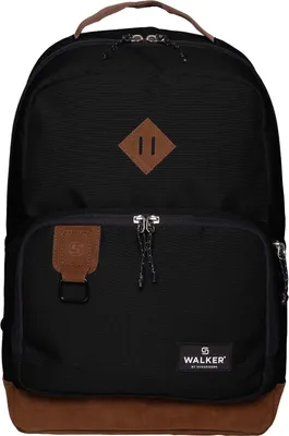 Produktbild von Walker Freizeitrucksack Rucksack mit Laptopfach Concept Pure Eco Backpack 29L Black schwarz