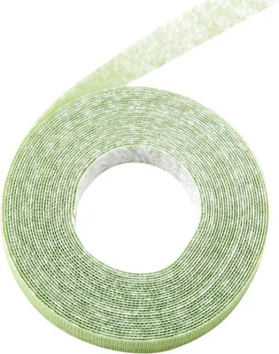 Produktbild von Famanu Pflanzenbindeband 12 mm x 5 m - umweltfreundliche Befestigungsband für Garten und Bäume - grün
