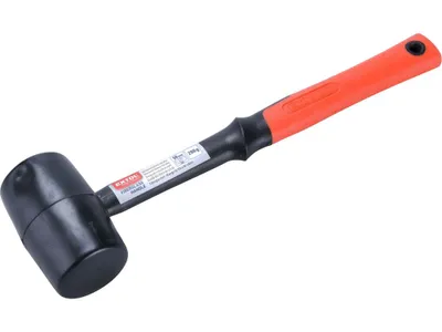 Obrázek produktu pro EXTOL Premium palička gumová černá 50mm, sklolaminátová násada 8811101