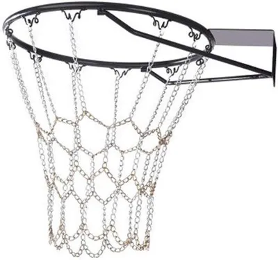 Produktbild von Basketbalnet aus Stahl Seil - Langlebig und Wetterfest - 1 Stück - Aluminium und Stahl