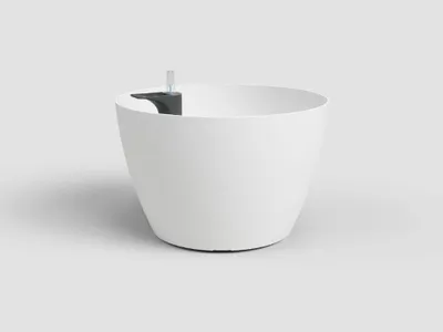Obrázek produktu pro Artevasi Květináč SAN REMO, samozavlažovací, 30 cm, plast, bílá