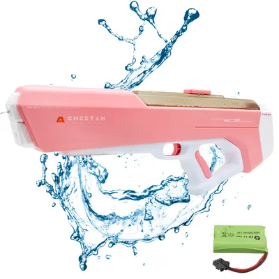 Immagine prodotto di Pistola elettrica ad acqua, pistola elettrica ad acqua da 800 ml per adulti e bambini - Batteria auto-aspirante da 800 ml e 7,4 V con capacità di 1500 mAh