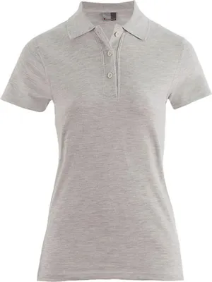 Immagine prodotto di Promodoro 4005F | Polo donna Superior / Cotone-Piqué - Colore: Cenere (Heather) - Taglia: XL
