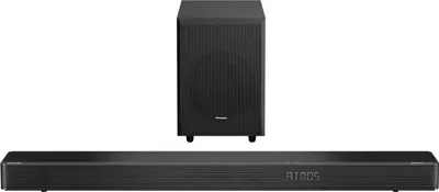 Obrázek produktu pro Hisense AX3120G, 3.1.2 kanály/kanálů, 360 W, DTS Virtual:X, DTS:X, Dolby Atmos, Dolby Digital, Dolby Digital Plus, Basový, Film, Hudba, TV, 240 W, Aktivní subwoofer