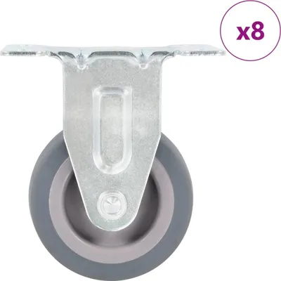 Produktbild von 8 Stk. Bockrollen 50 mm