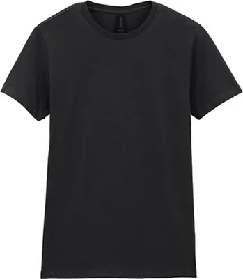 Produktbild von Gildan 64000L | Softstyle Damen T-Shirt - Farbe: Black - Größe: L