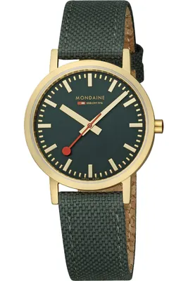 Produktbild von Mondaine Damen Uhr Classic Armbanduhr 36 mm A660.30314.60SBS Textil