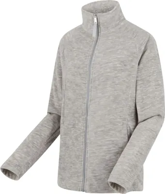 Produktbild von Regatta - "Mayse" Fleecejacke für Damen, Durchgehender Reißverschluss RG12249 (42 DE) (Nieselgrau)