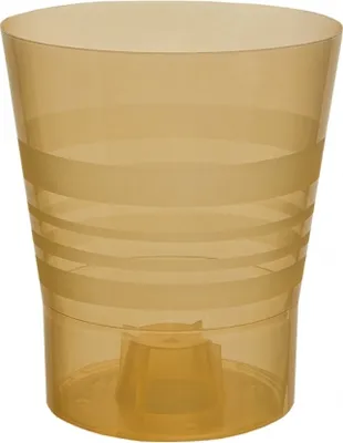 Obrázek produktu pro Obal na květináč ORCHID KAMELIE plast transparentní d13x15cm