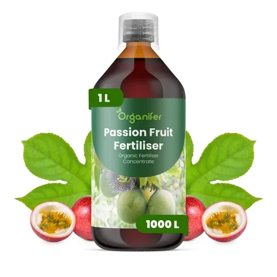 Zdjęcie produktu dla Marakuja Nawóz Płynny 1 L – 2-1-8 NPK – Do Marakuju – Podporuje Silny Wzrost i Bohatú Úrodu Plodov – Organifer
