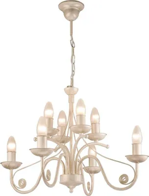 Produktbild von Kronleuchter DONATO weiss E14 L:57cm H:72cm dimmbar