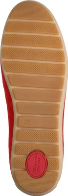 Produktbild von Tamaris Comfort Damen Slipper Leder Mokassin weit geschnitten 8-84600-44, Größe:38 EU, Farbe:Rot