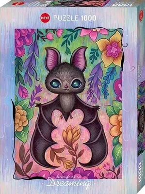 Zdjęcie produktu dla Heye Puzzle Baby Bat, Dream.1000 Heye29998 NOWOŚĆ