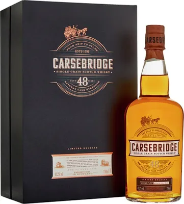 Produktbild von Carsebridge 48 Jahre Special Release 2018 Single Grain Scotch Whisky in Geschenkpackung | 43,2 % vol | 0,7 l
