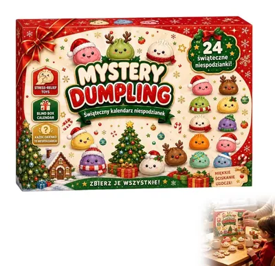 Productafbeelding van Generisch Squishy Kerst Adventskalender Kalender 2026 24-daagse Countdown Ervaring Universele Maat C