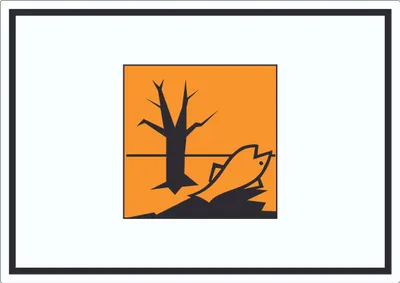 Produktbild von Aufkleber Gefahrensymbol Umweltgefährlich Symbol A9 (37x52mm)
