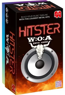 Immagine prodotto di Jumbo Hitster Wacken Open Air, Musik Partyspiel, Ratespiel, ab 16 Jahren, 1110100956
