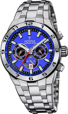 Produktbild von Festina Edelstahl Herren Uhr Armbanduhr silber Sport D2UF20670/3