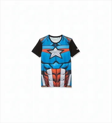 Produktbild von Marvel T-Shirt -S- Captain America, schwarz