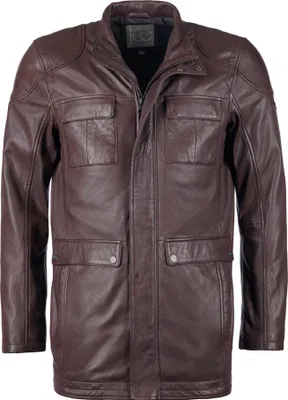 Produktbild von JCC Lederjacke 31024406 Herren dark brown 58