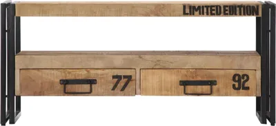 Produktbild von vidaXL TV-Schrank 100x30x45 cm Mango Massivholz