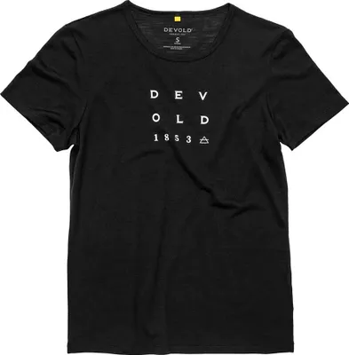 Produktbild von Devold Of Norway Active 1853 Kurzarm-t-shirt Schwarz XS Damen Schwarz XS