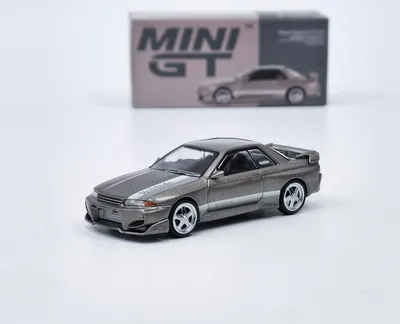 Image de Nissan Skyline GT-R (R32) Veilside Combat C-I RHD šedá - Mini GT 1:64