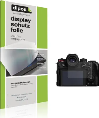 Produktbild von 4x Schutzfolie für Panasonic Lumix DC-S1II matt Displayschutzfolie Folie Display Schutz dipos