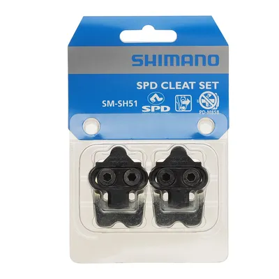 Immagine prodotto di 1 paio di adattatori per tacchette Shimano SPD SH-51 per pedali da MTB
