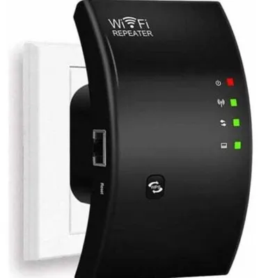 Obrázek produktu pro WLAN repeater, výkonný zesilovač Wi-Fi, Wi-Fi extender N300, zesilovač Wi-Fi signálu, 1 ethernetový port, dosah až 200 m²