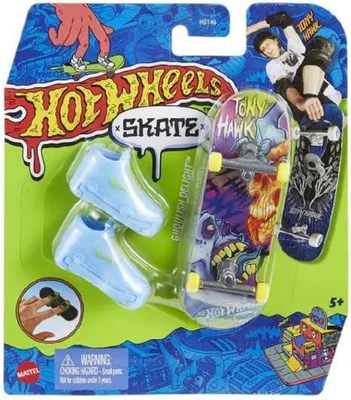 Obrázok produktu pre Hot Wheels HNG45, Prstový skateboard, 5 rok / roky, Kov, Plast, Viacfarebný