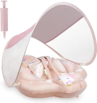 Produktbild von Luifelzwemvlotter für Säuglinge - rosa, für Kinder von 3-12 Monaten.