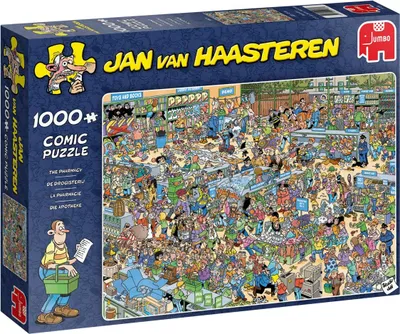 Produktbild von Jumbo Spiele Jumbo Jan Van Haasteren Die Apotheke 1000 Teile (19199)