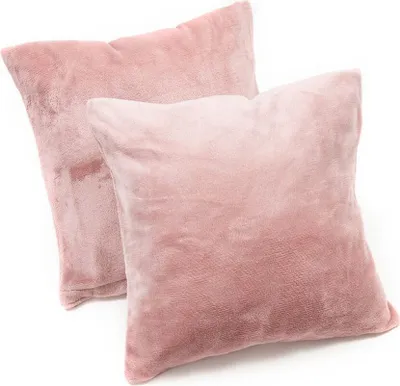 Produktbild von MALIKA® Set 2er Kissenbezug Cashmer Touch Fleece Kissenhülle Sofakissen Kopfkissenbezug Kissenbezug Couchkissen, Größe:2x 80x80 cm, Designe:SCHWARZ