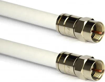 Produktbild von PremiumX 10m Sat Antennenkabel Digital Innenleiter REINES KUPFER mit F Kompressionsstecker XCon S6 | PREMIUM HDTV Kabel | Koaxialkabel | F-Stecker zu F-Stecker