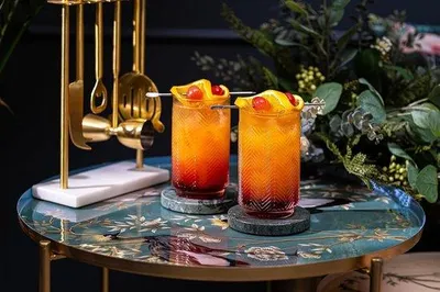 Obrázok produktu pre Sada pohárov na šampanské a martini s darčekovou krabičkou, 4-dielna, na gin a prosecco