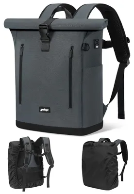Productafbeelding van Waterdichte Rolltop Rugzak voor Laptop en Reizen